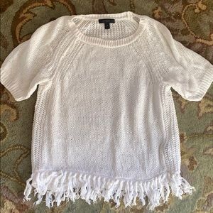 J.Crew fringe top
